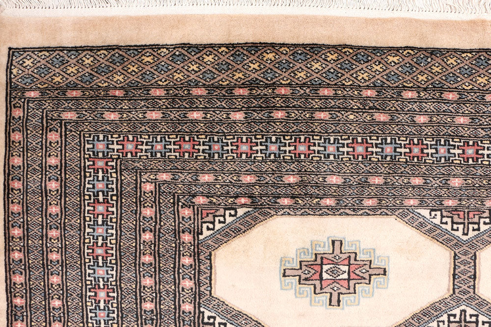 Navajo White Jaldar 6' 8 x 10' 4 - No. 47670 - ALRUG Rug Store