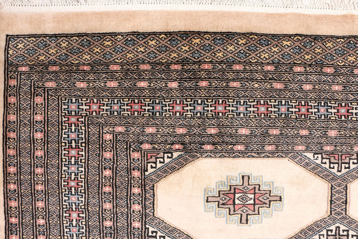 Navajo White Jaldar 6' 8 x 10' 4 - No. 47670 - ALRUG Rug Store