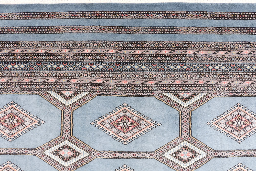 Light Slate Grey Jaldar 6' 11 x 9' 10 - No. 47671 - ALRUG Rug Store