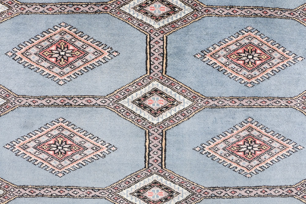 Light Slate Grey Jaldar 6' 11 x 9' 10 - No. 47671 - ALRUG Rug Store