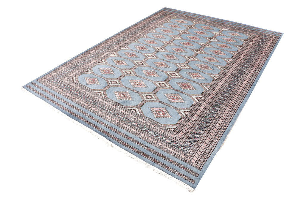 Light Slate Grey Jaldar 6' 11 x 9' 10 - No. 47671 - ALRUG Rug Store
