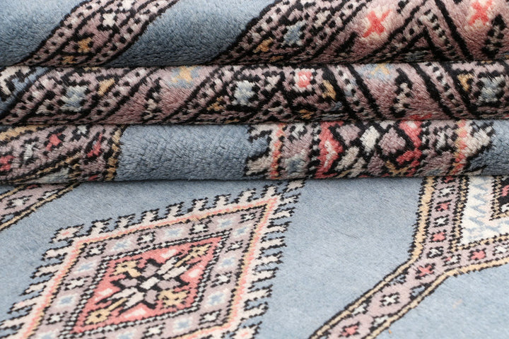 Light Slate Grey Jaldar 6' 11 x 9' 10 - No. 47671 - ALRUG Rug Store