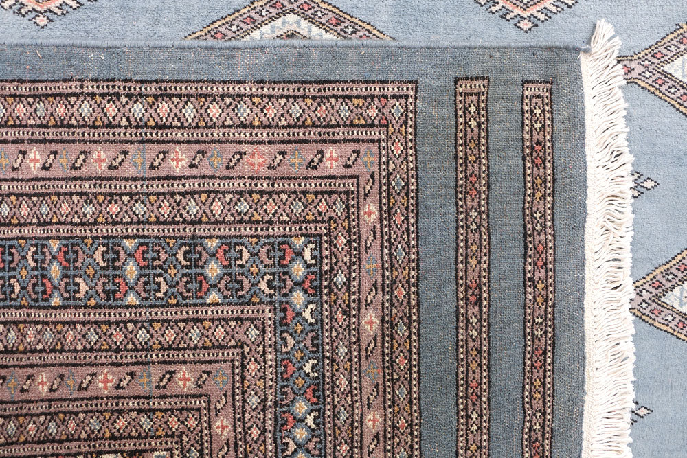 Light Slate Grey Jaldar 6' 11 x 9' 10 - No. 47671 - ALRUG Rug Store