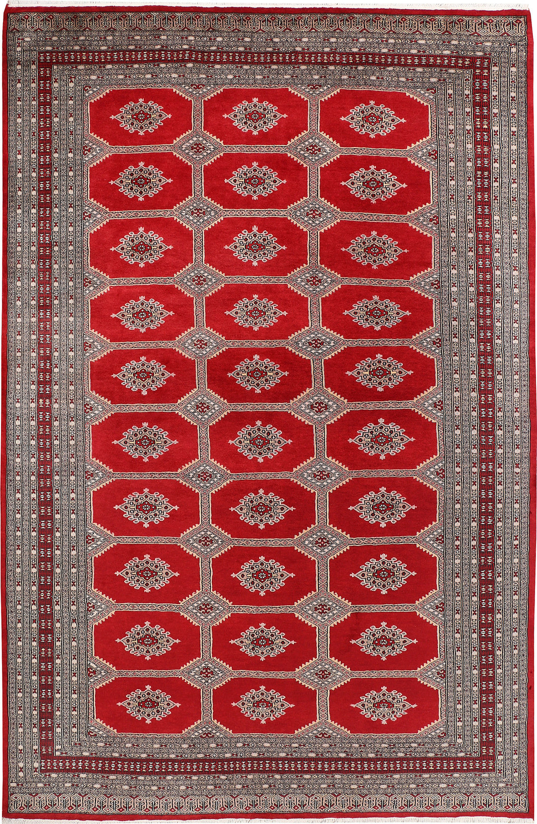 Firebrick Jaldar 6' 8 x 10' 4 - No. 47672 - ALRUG Rug Store