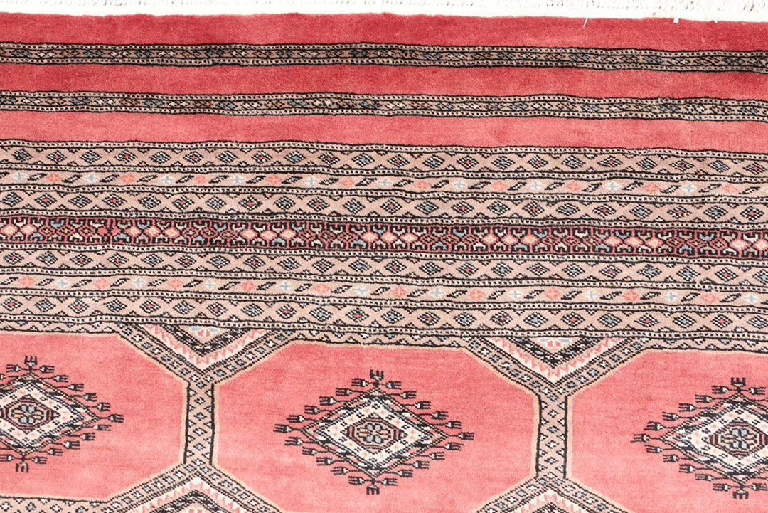 Salmon Jaldar 6'  9" x 10'  5" - No. QA15373