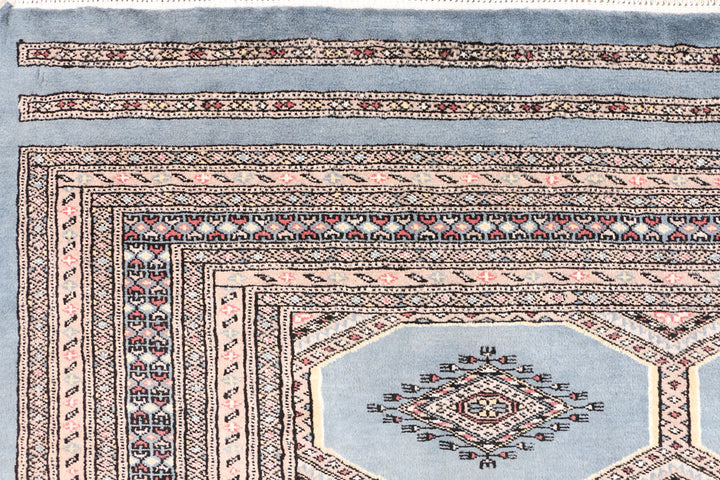 Light Slate Grey Jaldar 6' 6 x 9' 10 - No. 47678 - ALRUG Rug Store