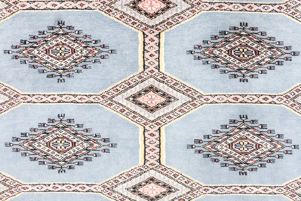 Light Slate Grey Jaldar 6' 6 x 9' 10 - No. 47678 - ALRUG Rug Store