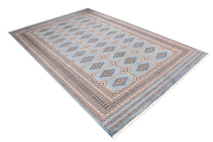 Light Slate Grey Jaldar 6' 6 x 9' 10 - No. 47678 - ALRUG Rug Store