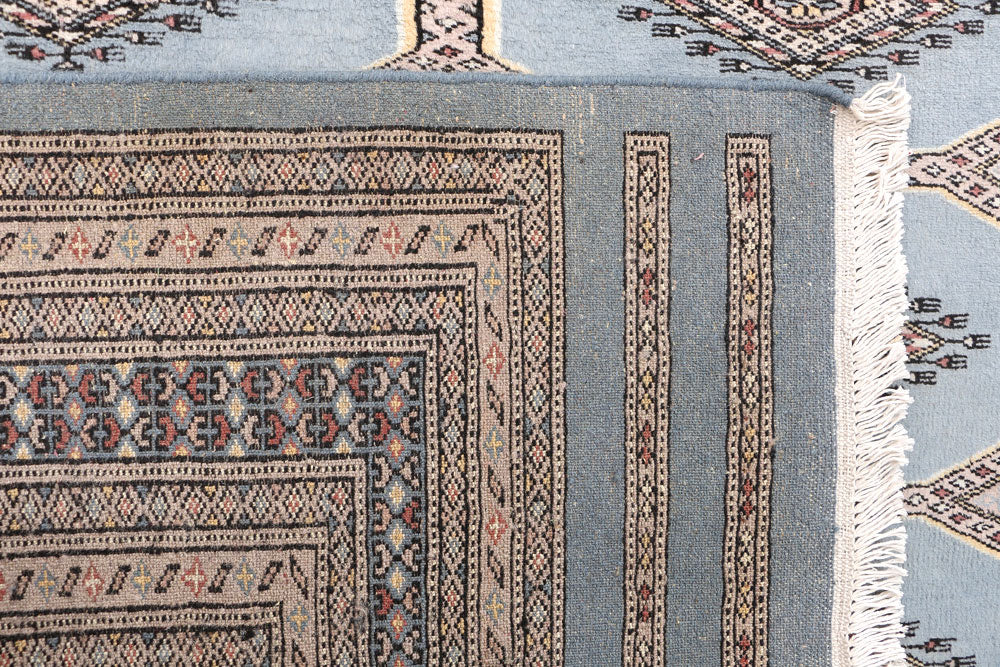 Light Slate Grey Jaldar 6' 6 x 9' 10 - No. 47678 - ALRUG Rug Store
