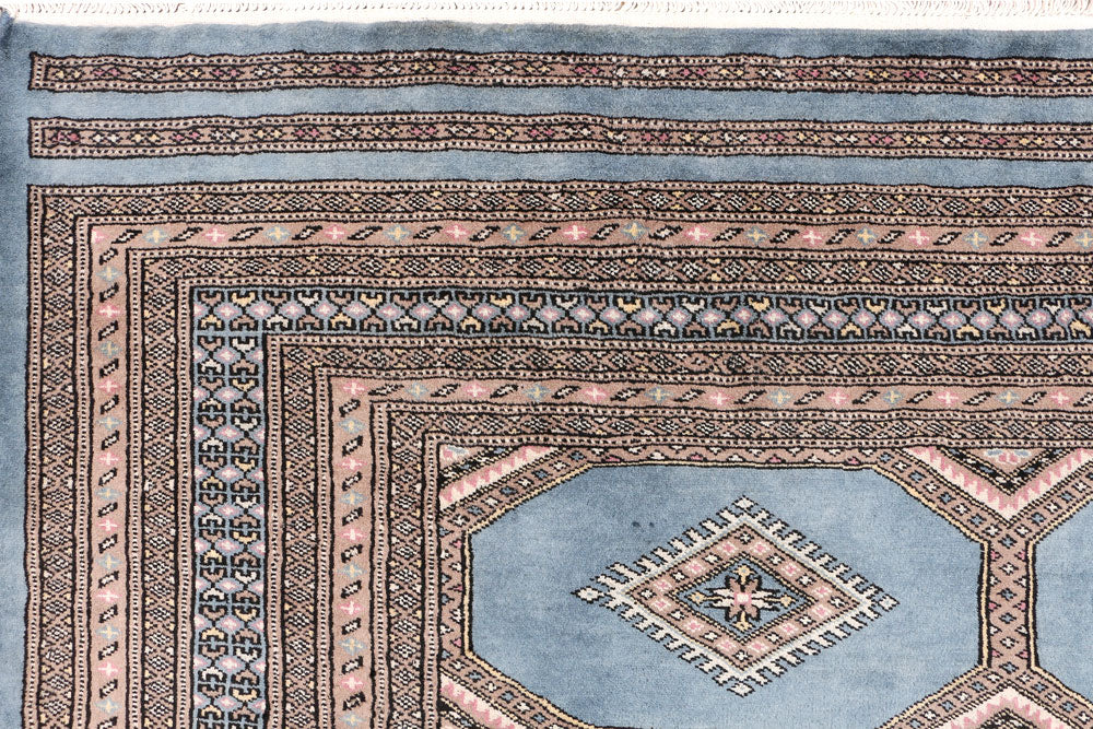 Light Slate Grey Jaldar 6' 7 x 9' 10 - No. 47680 - ALRUG Rug Store