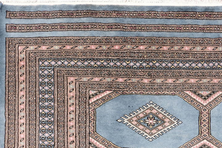 Light Slate Grey Jaldar 6' 7 x 9' 10 - No. 47680 - ALRUG Rug Store