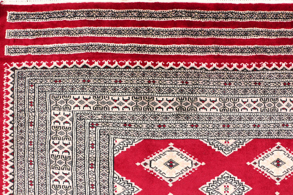 Dark Red Jaldar 6' 7 x 10' 2 - No. 47682 - ALRUG Rug Store