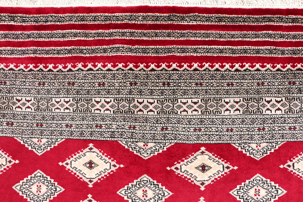 Dark Red Jaldar 6' 7 x 10' 2 - No. 47682 - ALRUG Rug Store
