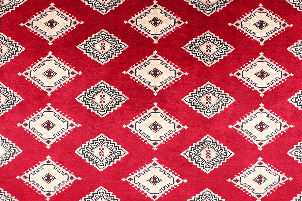 Dark Red Jaldar 6' 7 x 10' 2 - No. 47682 - ALRUG Rug Store