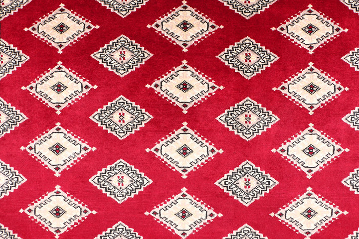 Dark Red Jaldar 6' 7 x 10' 2 - No. 47682 - ALRUG Rug Store