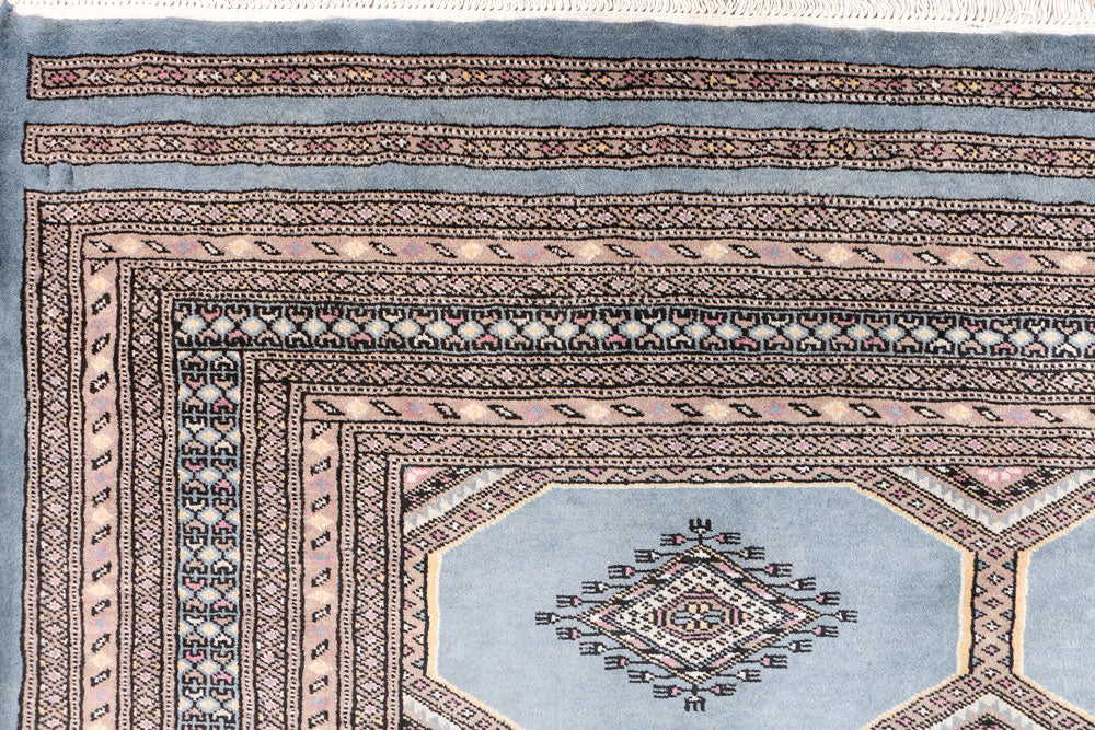 Light Slate Grey Jaldar 6' 7 x 9' 9 - No. 47683 - ALRUG Rug Store