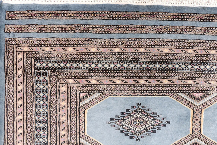 Light Slate Grey Jaldar 6' 7 x 9' 9 - No. 47683 - ALRUG Rug Store