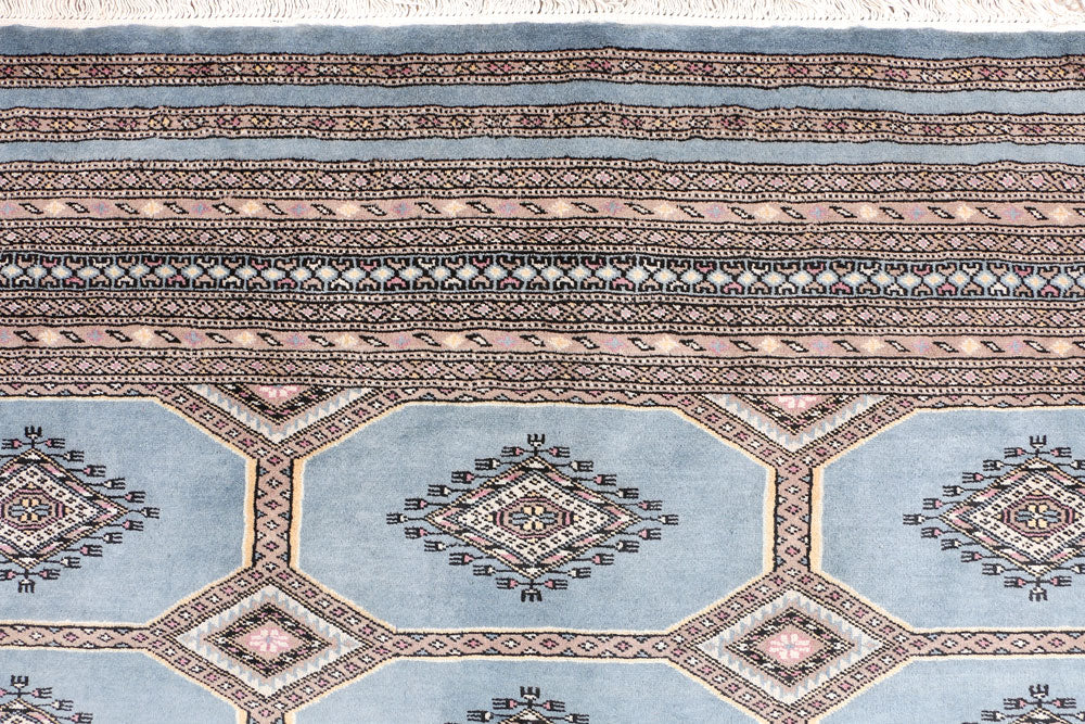 Light Slate Grey Jaldar 6' 7 x 9' 9 - No. 47683 - ALRUG Rug Store