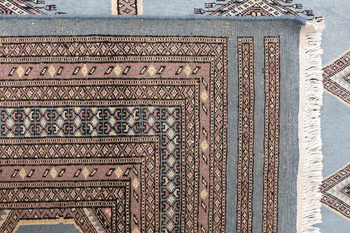 Light Slate Grey Jaldar 6' 7 x 9' 9 - No. 47683 - ALRUG Rug Store