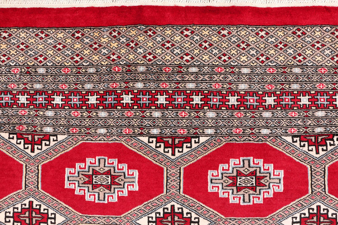 Firebrick Jaldar 6'  9" x 9'  11" - No. QA91967