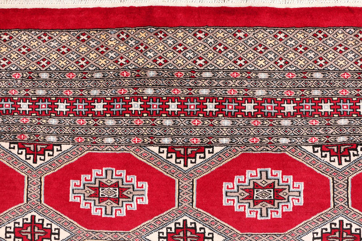 Firebrick Jaldar 6'  9" x 9'  11" - No. QA91967