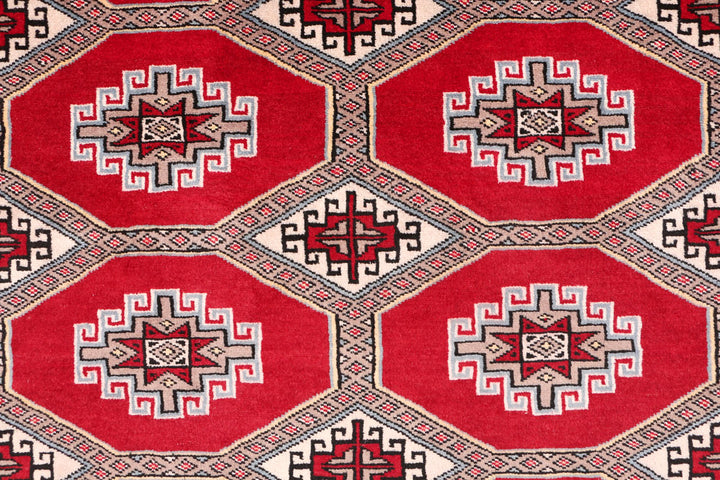 Firebrick Jaldar 6' 9 x 9' 11 - No. 47685 - ALRUG Rug Store