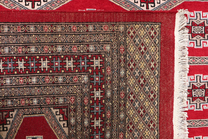 Firebrick Jaldar 6'  9" x 9'  11" - No. QA91967