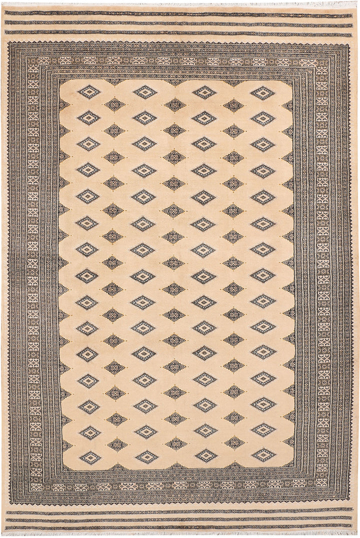 Bisque Jaldar 6' 6 x 9' 10 - No. 47686 - ALRUG Rug Store