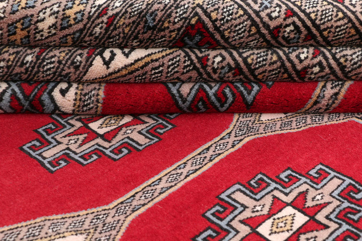 Firebrick Jaldar 6' 6 x 9' 8 - No. 47687 - ALRUG Rug Store