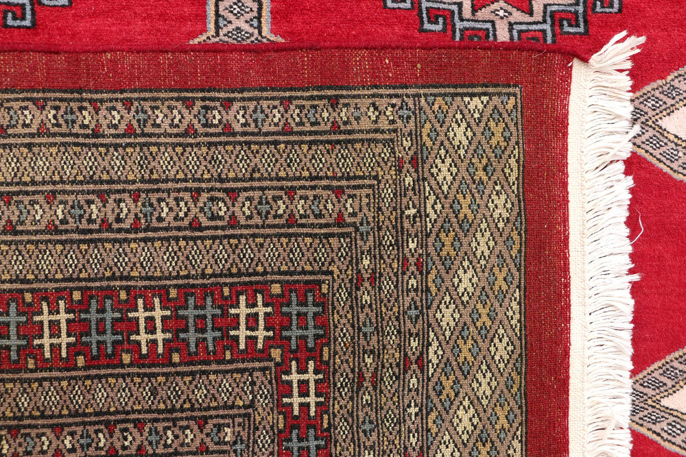 Firebrick Jaldar 6' 6 x 9' 8 - No. 47687 - ALRUG Rug Store