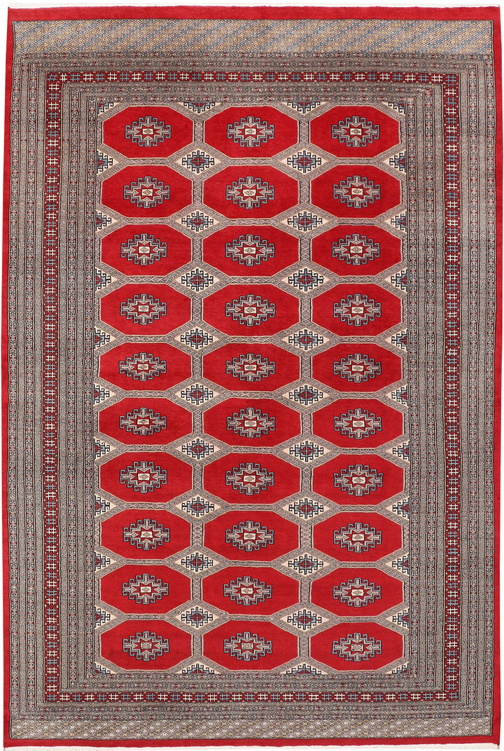 Firebrick Jaldar 6'  6" x 9'  8" - No. QA70630