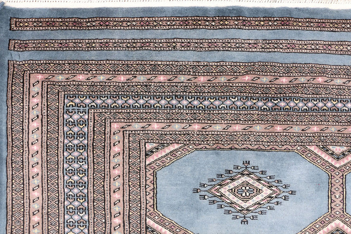 Light Slate Grey Jaldar 6'  8" x 10' " - No. QA29368