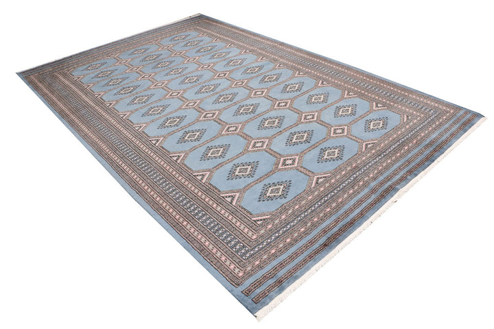 Light Slate Grey Jaldar 6' 8 x 10' - No. 47689 - ALRUG Rug Store
