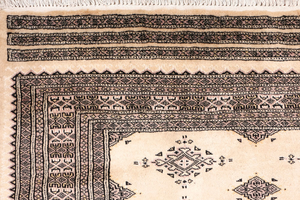 Navajo White Jaldar 6' 6 x 10' 5 - No. 47691 - ALRUG Rug Store