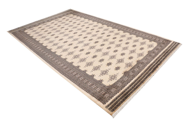 Navajo White Jaldar 6' 6 x 10' 5 - No. 47691 - ALRUG Rug Store