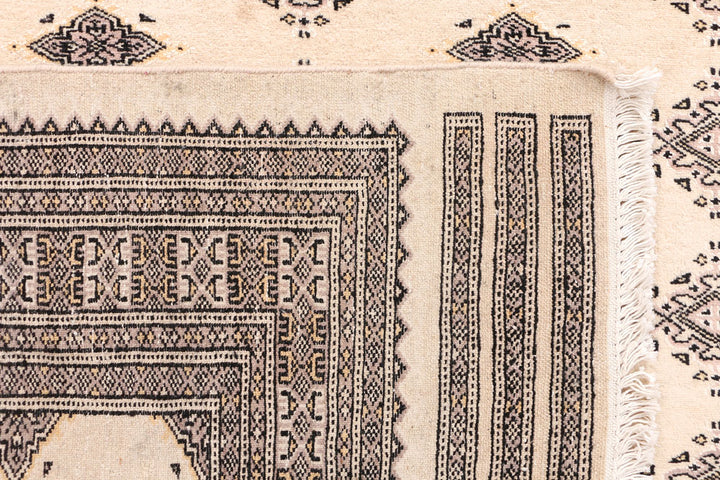 Navajo White Jaldar 6' 6 x 10' 5 - No. 47691 - ALRUG Rug Store