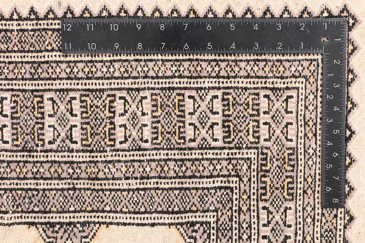 Navajo White Jaldar 6' 6 x 10' 5 - No. 47691 - ALRUG Rug Store