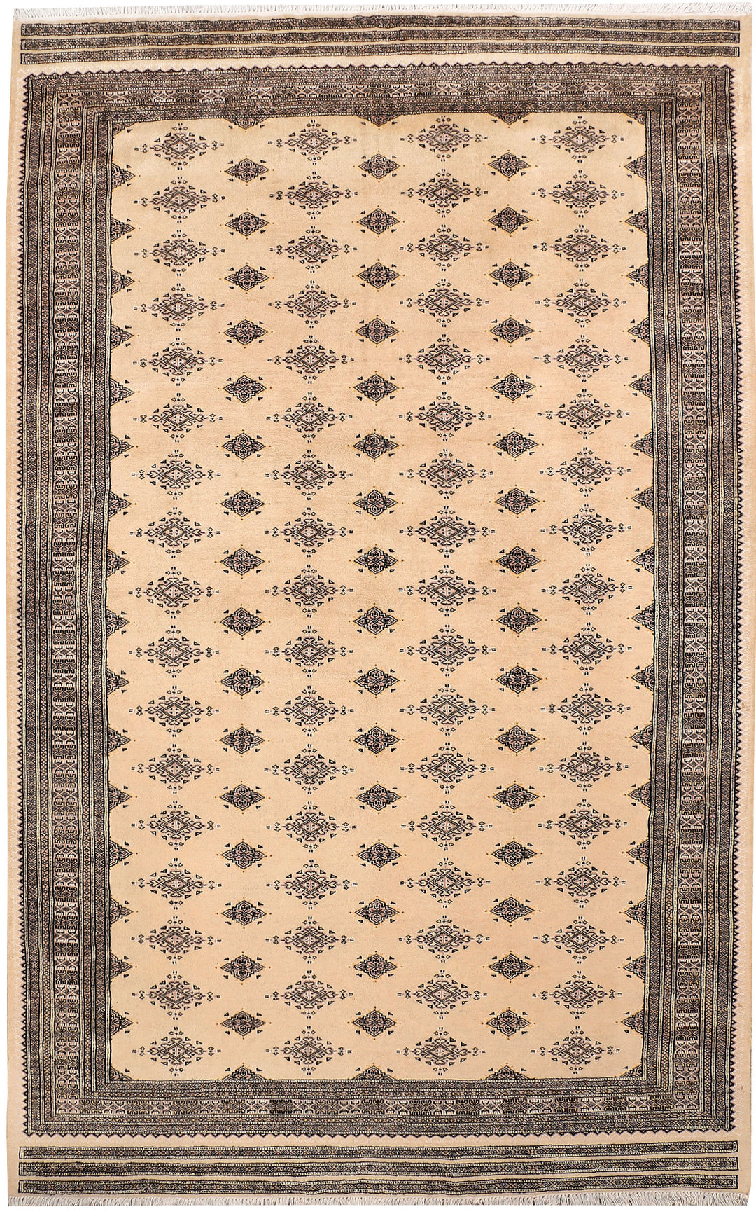 Navajo White Jaldar 6' 6 x 10' 5 - No. 47691 - ALRUG Rug Store