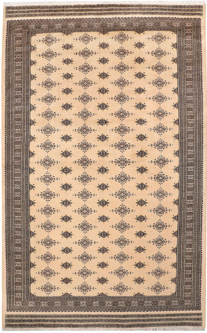 Navajo White Jaldar 6' 6 x 10' 5 - No. 47691 - ALRUG Rug Store