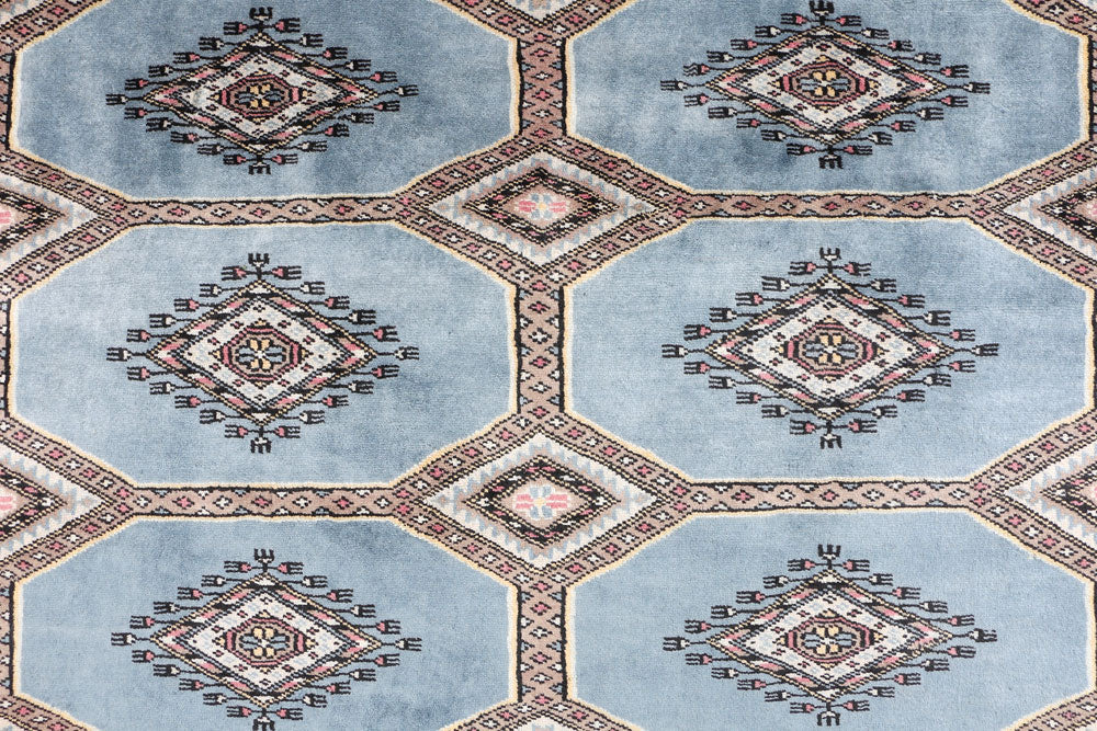 Light Slate Grey Jaldar 6' 7 x 9' 10 - No. 47692 - ALRUG Rug Store