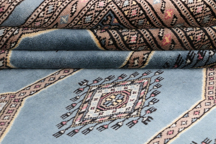 Light Slate Grey Jaldar 6' 7 x 9' 10 - No. 47692 - ALRUG Rug Store