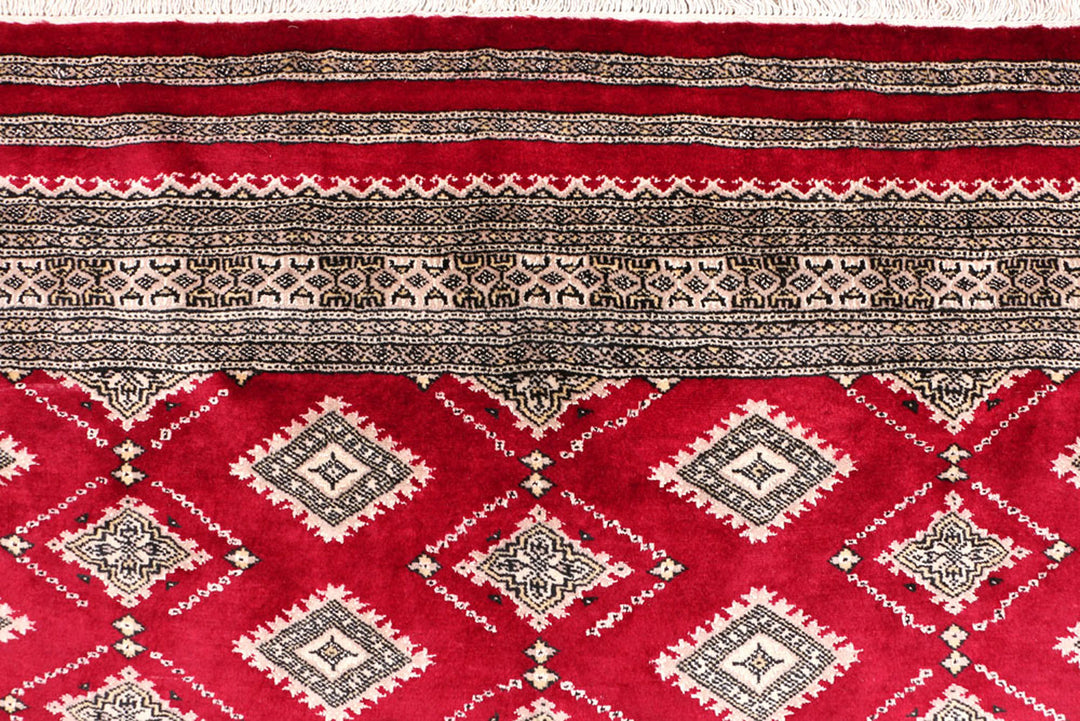 Dark Red Jaldar 6'  6" x 10'  2" - No. QA87893