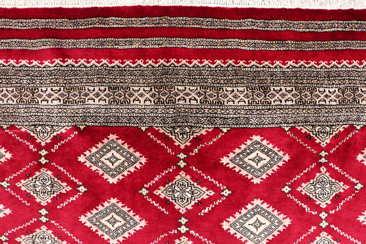 Dark Red Jaldar 6'  6" x 10'  2" - No. QA87893