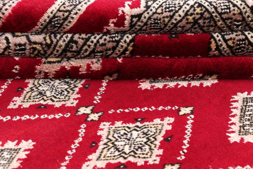 Dark Red Jaldar 6' 6 x 10' 2 - No. 47693 - ALRUG Rug Store