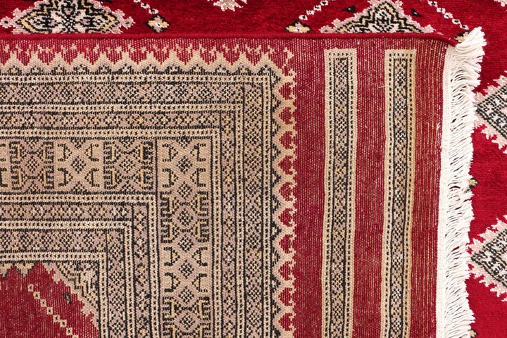 Dark Red Jaldar 6'  6" x 10'  2" - No. QA87893