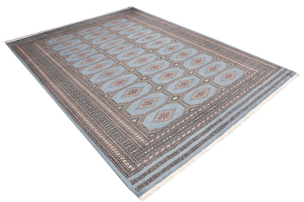 Light Slate Grey Jaldar 7' 1 x 9' 7 - No. 47694 - ALRUG Rug Store