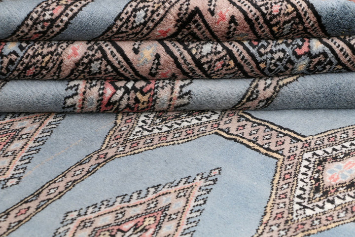 Light Slate Grey Jaldar 7' 1 x 9' 7 - No. 47694 - ALRUG Rug Store