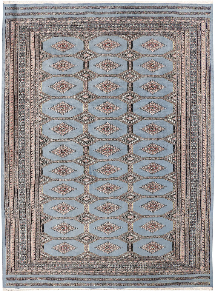 Light Slate Grey Jaldar 7'  1" x 9'  7" - No. QA29357