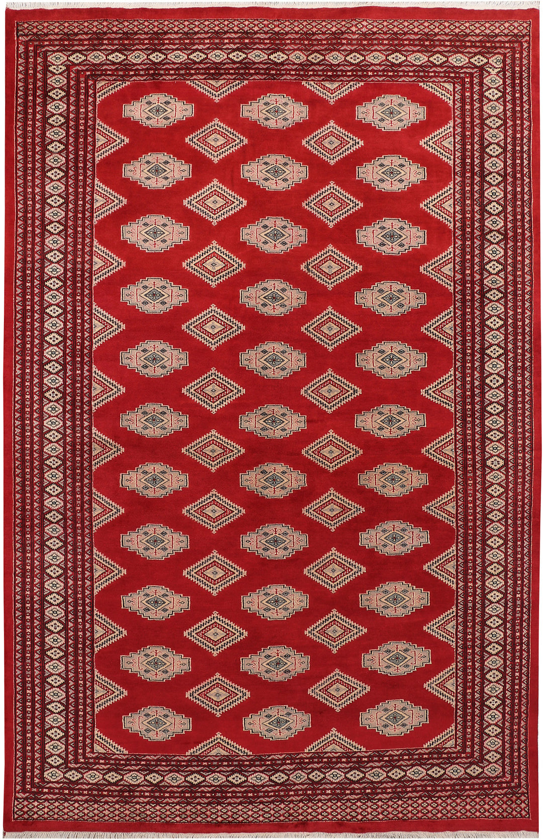 Firebrick Jaldar 6' 7 x 10' 2 - No. 47697 - ALRUG Rug Store