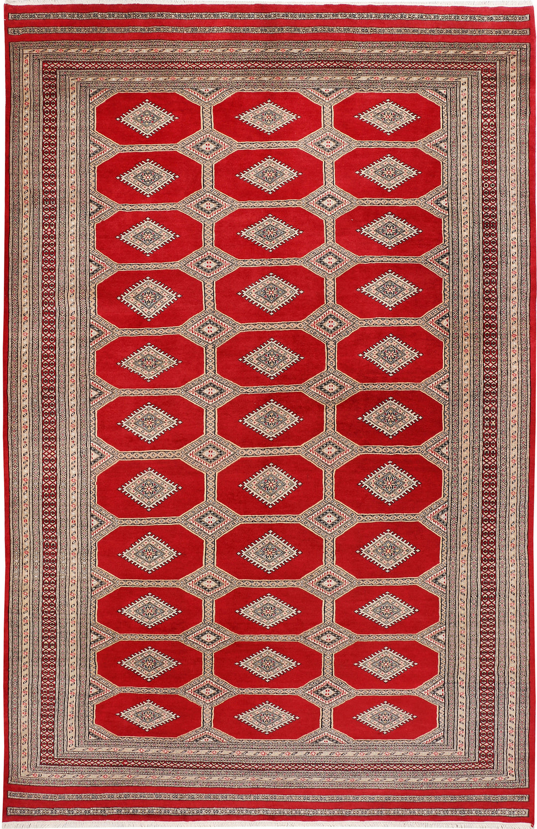 Firebrick Jaldar 6' 8 x 10' 4 - No. 47699 - ALRUG Rug Store